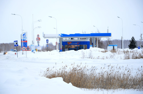 АЗС-Газпромнефть в Оконешниково