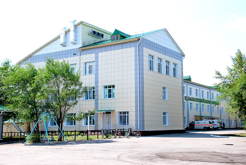 Больница в Оконешниково